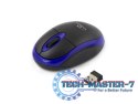 TITANUM MYSZ VULTURE 3D OPTYCZNA BEZPRZEWODOWA2.4GHz CZARNY/NIEBIESKI