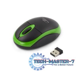 TITANUM MYSZ VULTURE 3D OPTYCZNA BEZPRZEWODOWA2.4GHz CZARNY/ZIELONY