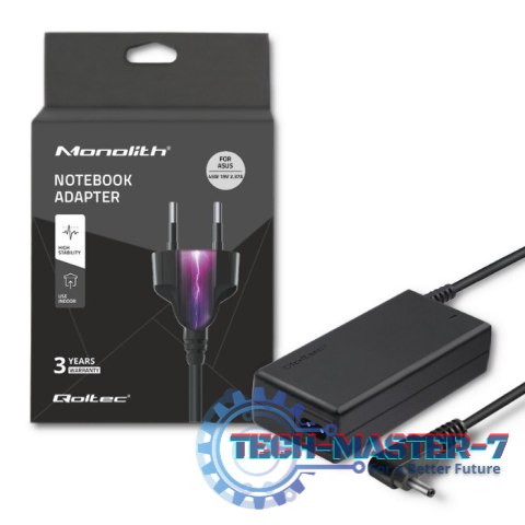 Zasilacz do Asus 45W | 19V | 2.37A | 4.0*1.35 | +kabel zasilający