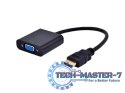 Adapter HDMI-A(M)->VGA (F)+Audio na kablu