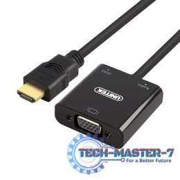 Adapter HDMI to VGA + AUDIO; Y-6333