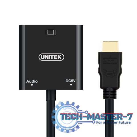 Adapter HDMI to VGA + AUDIO; Y-6333 Adapter HDMI to VGA + AUDIO; Y-6333