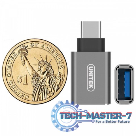 Adapter USB TYP-C do USB (F ); Y-A025CGY Adapter USB TYP-C do USB (F ); Y-A025CGY