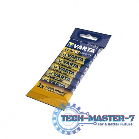 Baterie alkaliczne R3(AAA) 8szt. longlife Baterie alkaliczne R3(AAA) 8szt. longlife