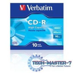 CD-R 40x 80MB 10P JC Extra Protection 43428