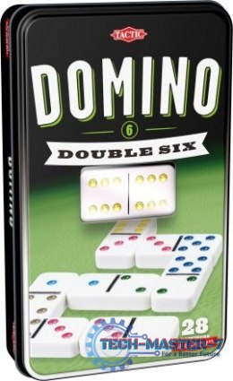 Gra Domino klasyczne w puszce