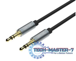 KABEL MiniJack 3,5mm(M) -MiniJack TWIST; Y-C922ABK