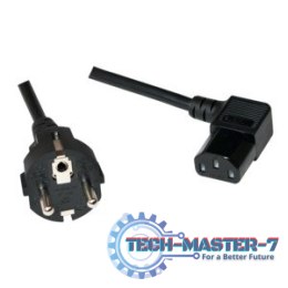 Kabel zasilający Schuko męski do C13 żeński, 3m