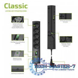 Listwa antyprzepięciowa Classic 3m T/LZ09-CLA030/0000