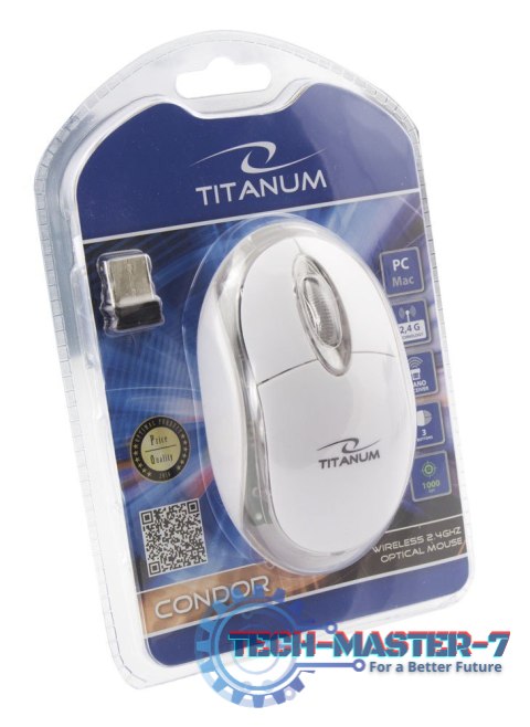 MYSZ BEZPREWODOWA CONDOR,3D,2.4GHz, TM120W MYSZ BEZPREWODOWA CONDOR,3D,2.4GHz, TM120W
