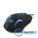 MYSZKA PRZEWODOWA DLA GRACZY 6D OPTYCZNA USB MX205 FIGHTER NIEBIESKA