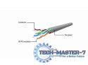 Patch cord UTP kat.6 0.5m szary