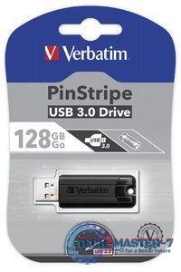 Pendrive PinStripe USB 3.0 Drive 128GB czarny