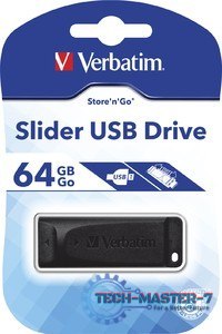 Pendrive Slider 64GB Black Pendrive Slider 64GB Black