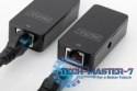 Przedłużacz/Extender USB 2.0 HighSpeed po skrętce Cat.5e/6 UTP, do 50m