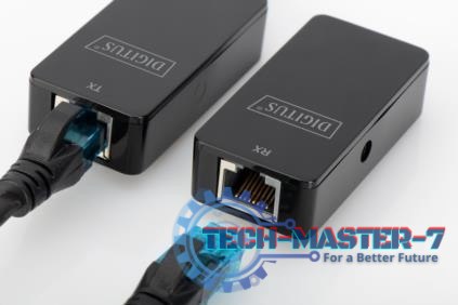 Przedłużacz/Extender USB 2.0 HighSpeed po skrętce Cat.5e/6 UTP, do 50m Przedłużacz/Extender USB 2.0 HighSpeed po skrętce Cat.5e/6 UTP, do 50m