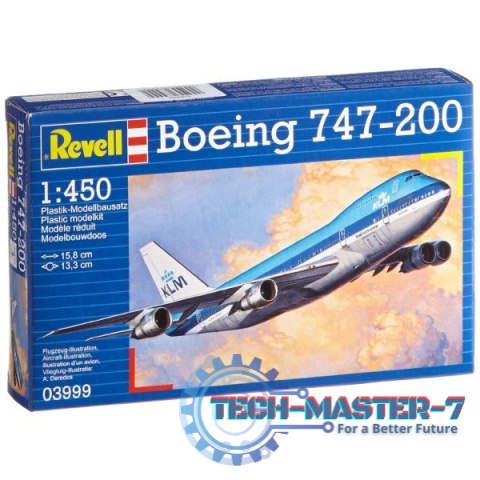 REVELL Model Set Boeing 747-200