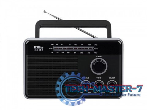 Radio Julia 3 czarny Radio Julia 3 czarny