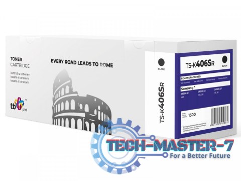 Toner do Samsung CLT406 TS-K406SR BK ref.