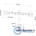 Uchwyt do 2 monitorów LED/LCD 13-27" L-02N