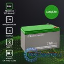 Akumulator żelowy | 12V | 7Ah | max.72A | AGM