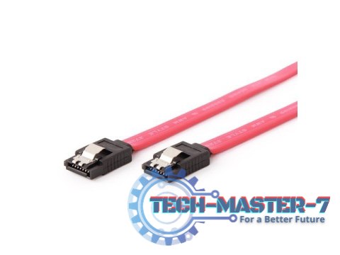Kabel SATA DATA III metalowe zatrzaski 50cm