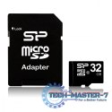 Karta pamięci microSDHC 32GB CLASS 10 + adapter