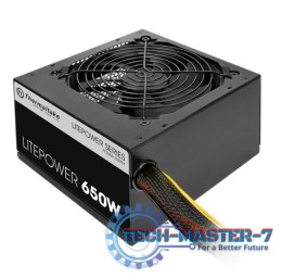 Litepower II Black 650W (Active PFC, 2xPEG, 120mm, Single Rail)