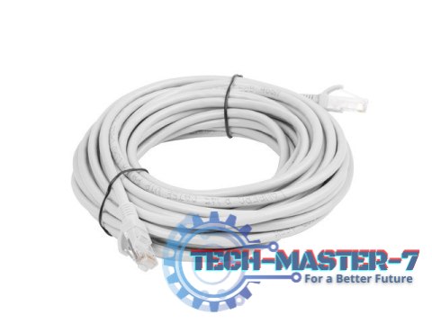 PATCHCORD KAT.5E 10M SZARY FLUKE PASSED LANBERG