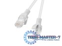 PATCHCORD KAT.6 15M SZARY FLUKE PASSED LANBERG