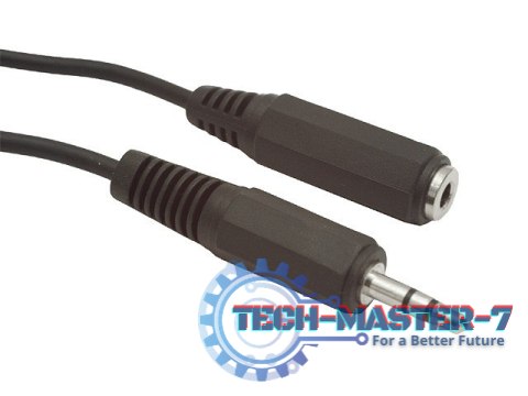 Przedłużacz Minijack M/F 3M stereo