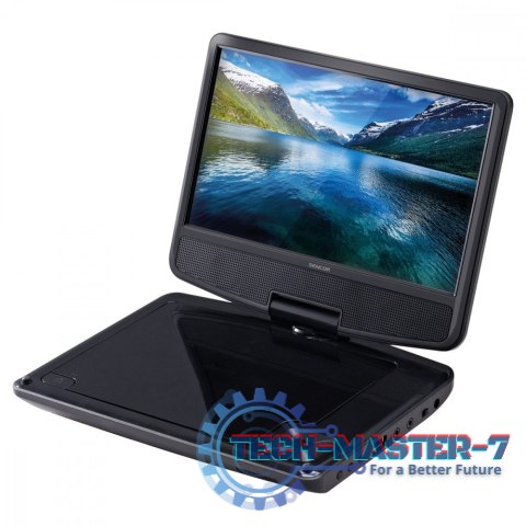 Przenośny odtwarzacz DVD,SPV 2920 CZARNY, 9 cali TFT LCD Obrotowy