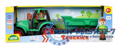 Traktor z przyczepą 38 cm Truckies