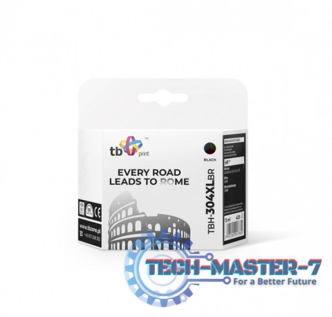 Tusz do HP DJ 3700 TBH-304XLBR BK ref. Tusz do HP DJ 3700 TBH-304XLBR BK ref.
