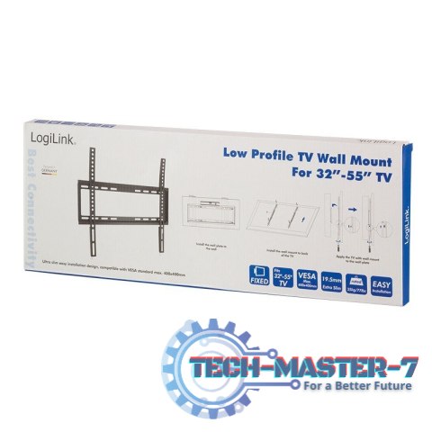 Uchwyt ścienny LCD/LED VESA 400x400, 32-55' Uchwyt ścienny LCD/LED VESA 400x400, 32-55'