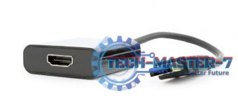 Adapter USB 3.0/HDMI-A 19pin/żeński Adapter USB 3.0/HDMI-A 19pin/żeński