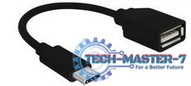 Adapter USB Typ-C 2.0 męski -> USB żeński Adapter USB Typ-C 2.0 męski -> USB żeński