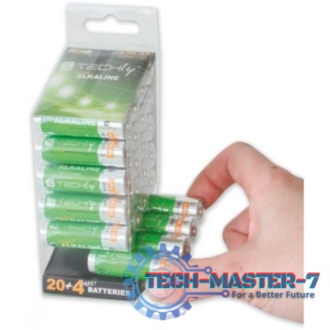 Baterie alkaliczne LR06 AA 24szt, (IBT-LR06T24B) Baterie alkaliczne LR06 AA 24szt, (IBT-LR06T24B)