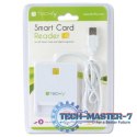 Czytnik USB 2.0 Kart / Smart Card biały