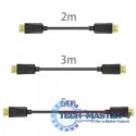 Kabel DisplayPort M/M, 3,0m; Y-C609BK