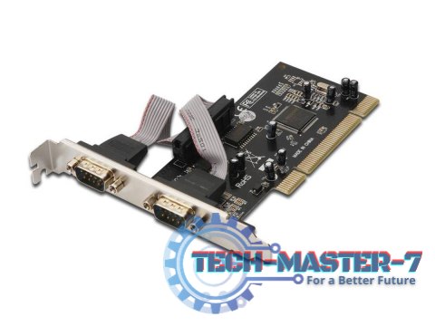 Karta rozszerzeń/Kontroler RS232 PCI, 2xDB9, Low Profile, Chipset: MCS9865