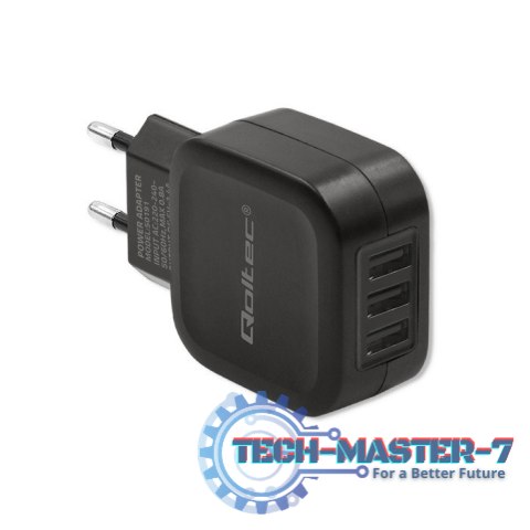 Ładowarka sieciowa 17W | 5V | 3.4A | 3xUSB