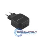 Ładowarka sieciowa 17W | 5V | 3.4A | 3xUSB