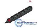 Listwa zasilająca 6g 3m MCE187 2300W czarna