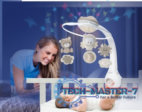 Muzyczna karuzelka 3w1 Infantino beżowa Muzyczna karuzelka 3w1 Infantino beżowa