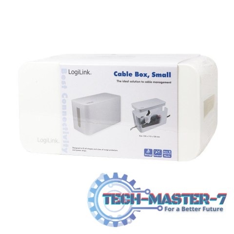 Organizer kabli Cable Box, biały Organizer kabli Cable Box, biały