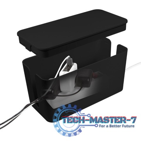 Organizer kabli Cable Box, czarny Organizer kabli Cable Box, czarny