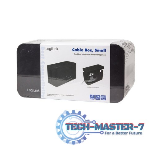 Organizer kabli Cable Box, czarny Organizer kabli Cable Box, czarny