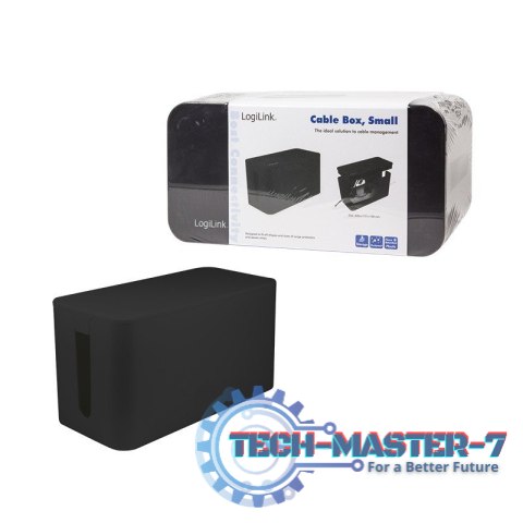 Organizer kabli Cable Box, czarny Organizer kabli Cable Box, czarny