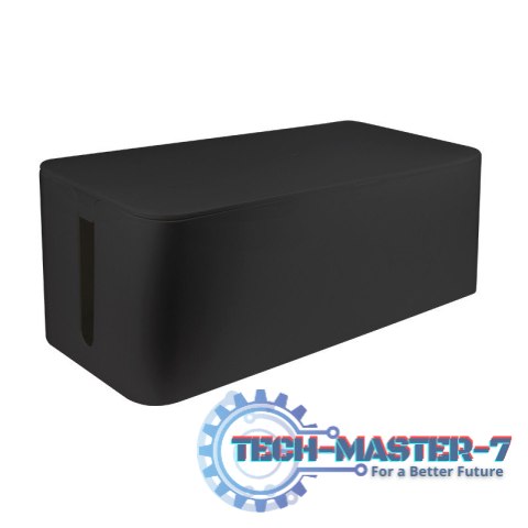Organizer kabli Cable Box, czarny Organizer kabli Cable Box, czarny